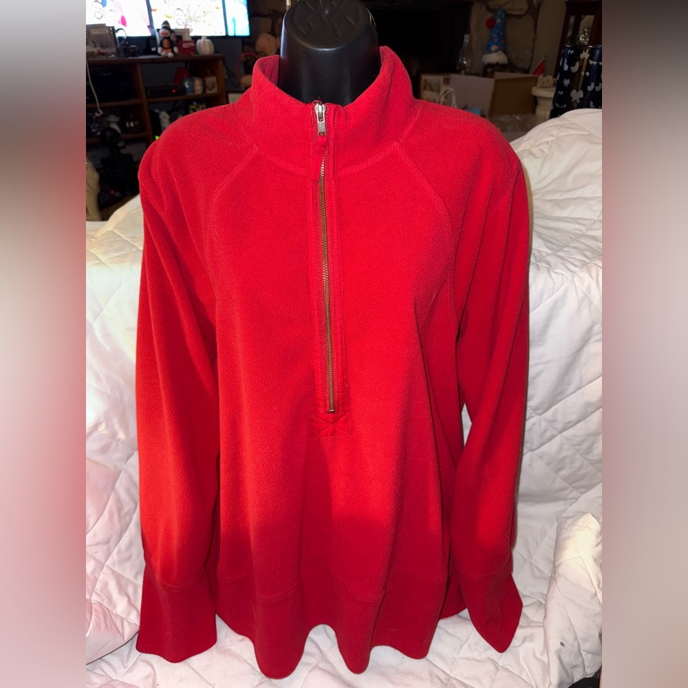 Addition Elle Half-Zip Fleece Pullover